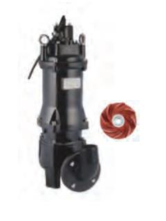 Water Sound 80WQX50-15-5.5 - 7.5 Hp - Atık Su Dalgıç Pompa