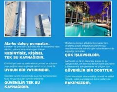 Alarko 4SDM4/10 Dalgıç Pompa Set Halinde - 30 mt Kablolu - Panolu - Monofaze (220V)