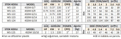 Water Sound 4SDM6/14 Dalgıç Pompa Set Halinde - 30 mt Kablolu - Panolu - Monofaze (220V)