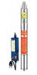 Water Sound 3'' 3QGD2-103-0.75 Dalgıç Pompa Set Halinde - 15 mt Kablolu - Panolu - Monofaze (220V)