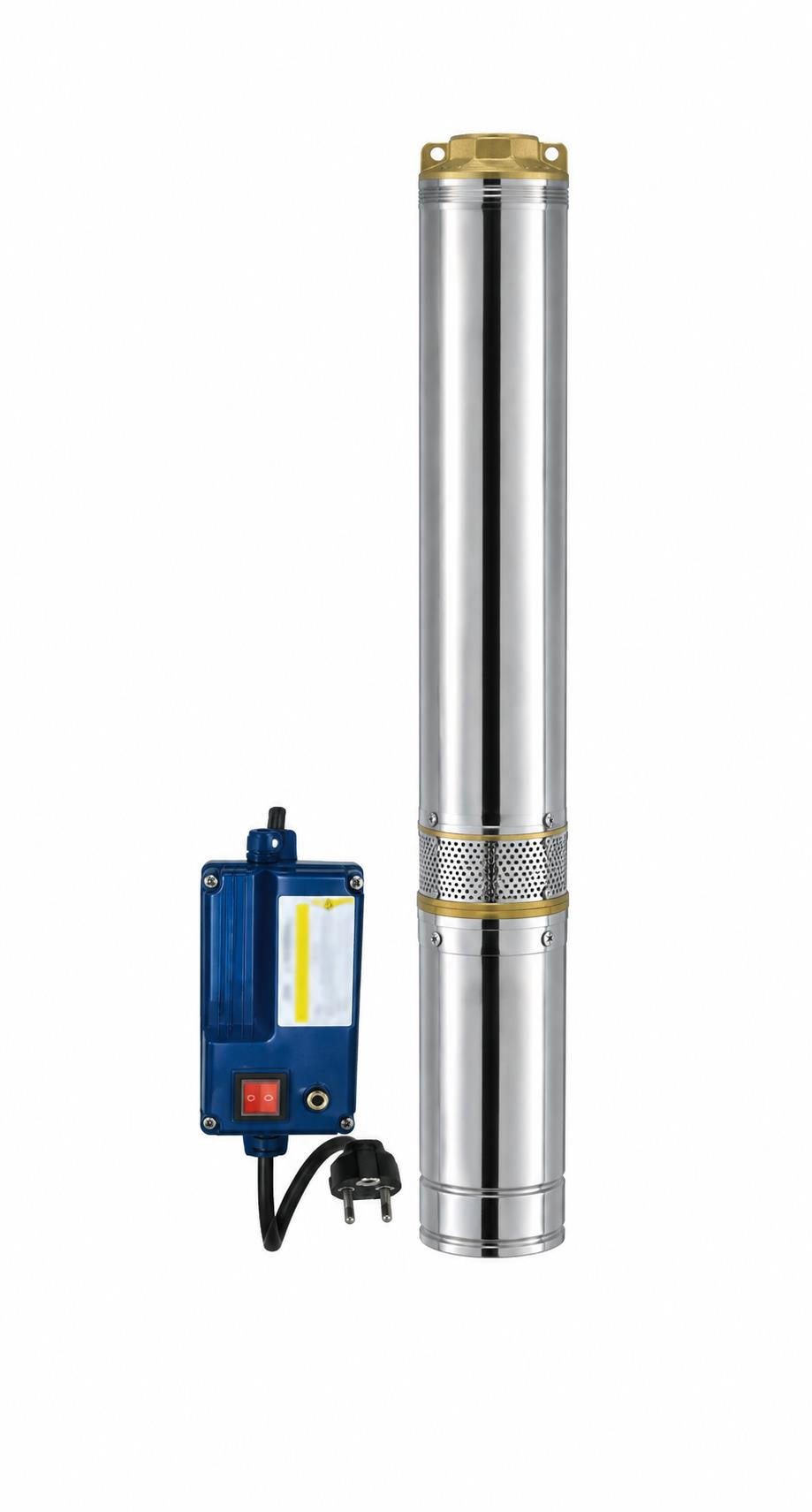 Water Sound 3'' 75QJD224-0.75 Dalgıç Pompa Set Halinde - 15 mt Kablolu - Panolu - Monofaze (220V)