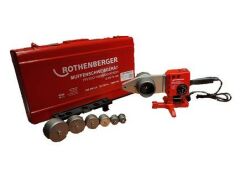 Rothenberger Roweld P75 Termostatik Kaynak Makinesi 40mm’ye kadar