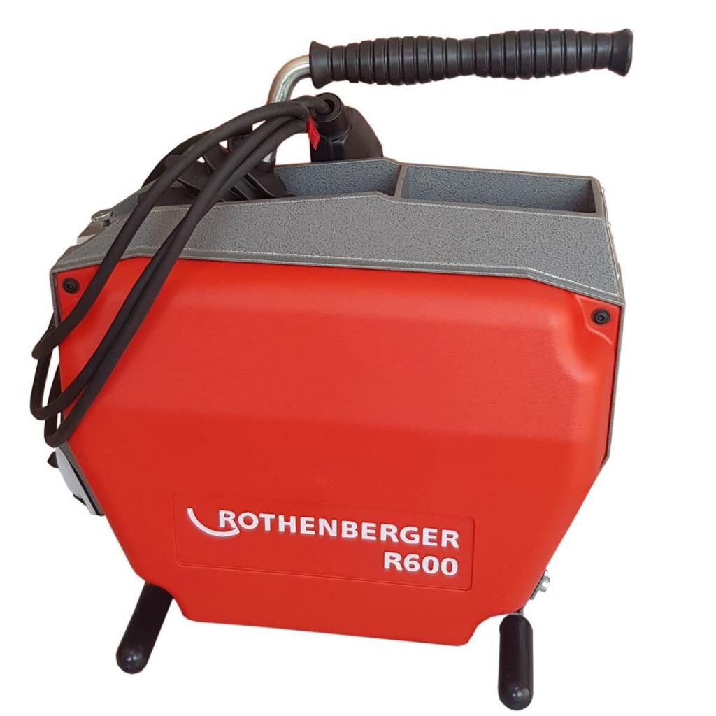 Rothenberger R 600 Kanal Açma Makinesi + 16/22 mm Spiral ve Uç Seti