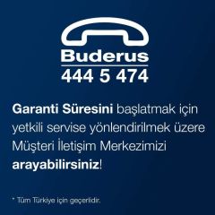 Buderus RT24 RF Kablosuz Oda Termostatı