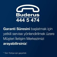 Buderus RT24 RF Kablosuz Oda Termostatı