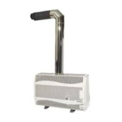 Hoşseven HDU-10 Üstten Bacalı Duvar Tipi Hermetik Bacalı Soba, 10.000 kcal/h