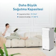 Kumtel Juniper KMPAC-7 Mobil Taşınabilir Klima