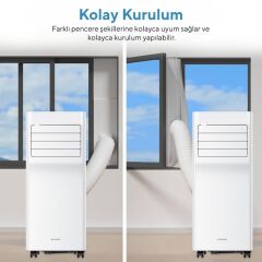 Kumtel Juniper KMPAC-7 Mobil Taşınabilir Klima