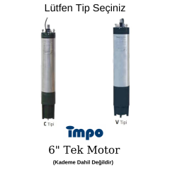 İmpo 6'' Dalgıç Pompa Motoru - 60 Hp - 45 kW