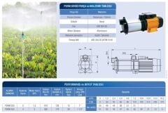 Alarko PSRM 454 - 3 HP - 220 V Kademeli Santrifüj Pompa