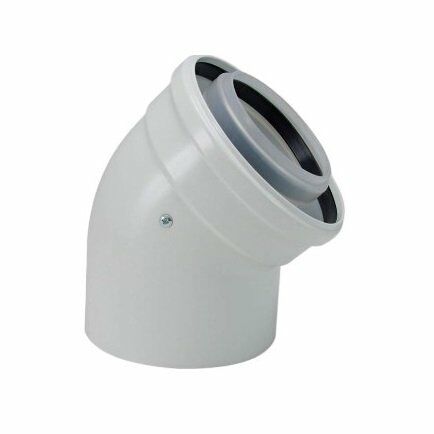 Demirdöküm Kombi Dirsek - 45 Derece (Nitromix, Nitron Condense)