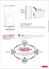 Ariston Velis PRO 100 EU 100 lt Termosifon - Montaj Hariç