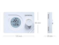 General MT220 Kablolu Oda Termostatı