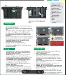 Mutfak Tezgahaltı Yağ ayırıcı tutucu 0,3 lt-sn (Günde yaklaşık 30 kişiye hizmet veren restoranlara)