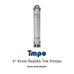 İmpo 4'' SK 401/13 Tek Dalgıç Pompa - 0.5 Hp