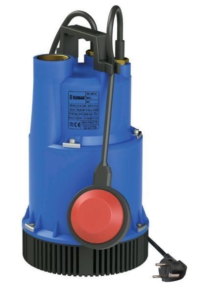 Sumak SDF13 Drenaj Dalgıç Pompa Monofaze (220V) - 1.3 Hp