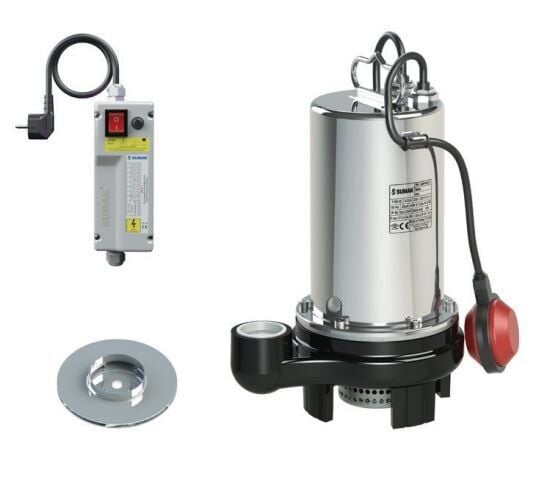 Sumak SDF15/1.5 Kirli Su Dalgıç Pompa Monofaze (220V) - 1.5 Hp