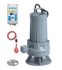 Sumak SDTY 100/2 Az Kirli Su Dalgıç Pompa Trifaze (380V) - 10 Hp