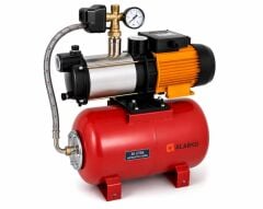 Alarko Psrm 255 - 1.5 Hp 220 V 50 Lt Tanklı Yatay Kademeli Sessiz Paket Hidrofor (6 Kat / 12 Daire)