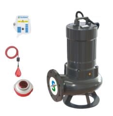 Sumak SDTK 150/6 Döküm Foseptik Dalgıç Pompa Trifaze (380V) - 15 Hp