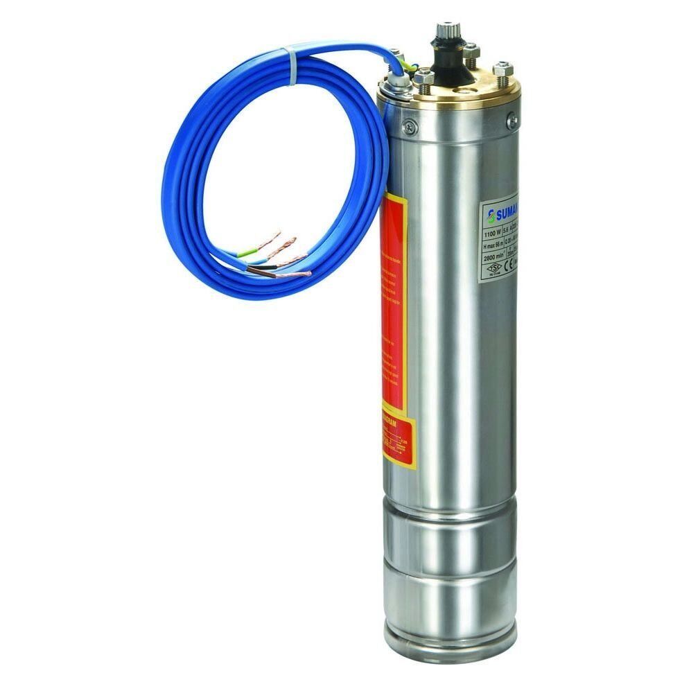 Sumak 4SMT20 4'' Dalgıç Pompa Motoru Trifaze (380V) - 2 Hp