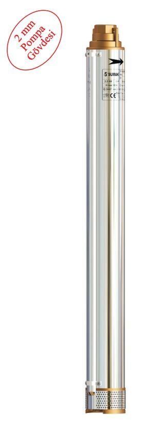 Sumak 4SD318 3 Ton Serisi Tek Dalgıç Pompa 4'' - 18 Kademe