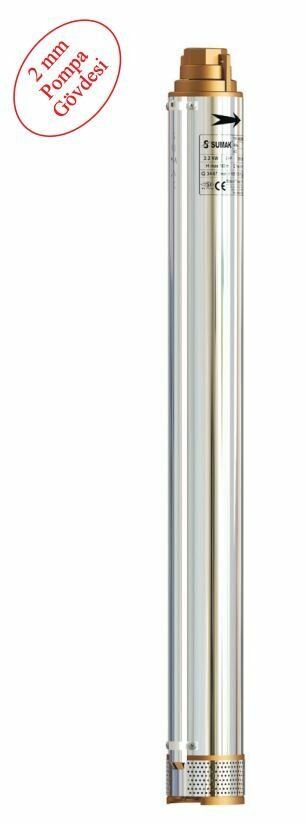 Sumak 4SD624 6 Ton Serisi Tek Dalgıç Pompa 4'' - 24 Kademe
