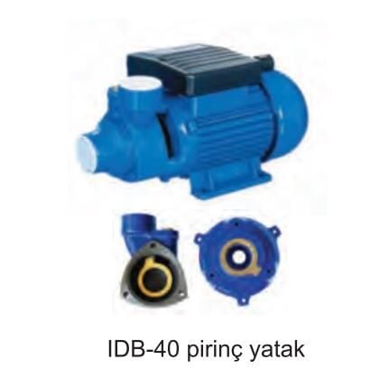 Water Sound IDB-70T - 1 Hp - 380V - Paslanmaz Milli Santrifüj Pompa