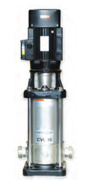 Water Sound CVL 10-6T - 3 Hp - 380V - Komple Paslanmaz Çelik Dik Milli Pompa