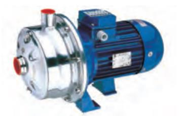 Water Sound WB 2-70/185D - 2.5 Hp - 220V Komple Paslanmaz Çelik Çift Kademeli Santrifüj Pompa