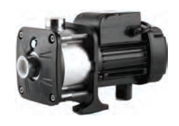 Water Sound CHM4-6-1 - 1.4 Hp - 220V Paslanmaz Yatay Milli Çok Kademeli Santrifüj Pompa