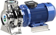 Sumak SMINOX160/50 Komple Paslanmaz Çelik, Flanş Bağlantılı Santrifüj Pompa Trifaze (380V) - 10 Hp