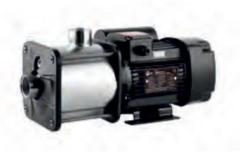 Water Sound CHM20-2-2.2T - 3 Hp - 380V - Paslanmaz Yatay Milli Çok Kademeli Santrifüj Pompa