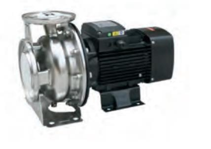 Water Sound GZA 50-32-200/5.5T (316) - 7.5 Hp - 380V Komple Paslanmaz Sıcak Su Pompası