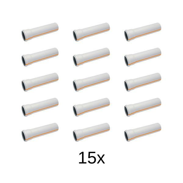 Kalde Ø110 x 1000 mm PVC-U Boru / B tipi (15 ADET)
