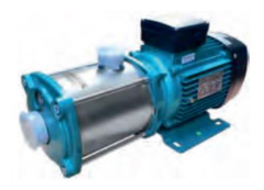 Varan Pompa CMI4-7M - 2 Hp - 220V - Komple Paslanmaz Yatay Kademeli Santrifüj Pompa