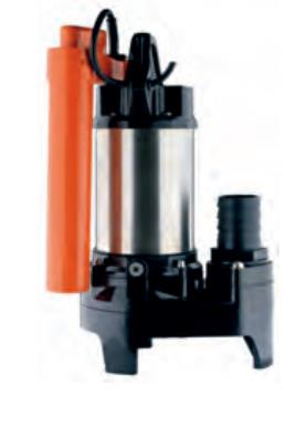 Water Sound 50PSF-2.4S - 0.55 Hp - 220V Paslanmaz Gövdeli Temiz Su Drenaj Pompası