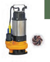 Water Sound V750F - 1 Hp - 220V Kirli Su Drenaj Dalgıç Pompa
