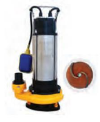 Water Sound V1500F - 2 Hp - 220V Kirli Su Drenaj Dalgıç Pompa