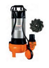 Water Sound F-1500A - 2 Hp -380V Kirli Su Drenaj Dalgıç Pompa