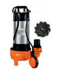 Water Sound F-2200AF - 3 Hp - 220V Kirli Su Drenaj Dalgıç Pompa