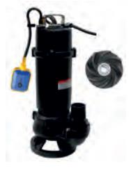 Water Sound 50U21.1SF - 1.5 Hp - 220V Kirli Su Drenaj Dalgıç Pompa