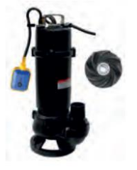 Water Sound 50U21.5B - 2 Hp - 380V Kirli Su Drenaj Dalgıç Pompa