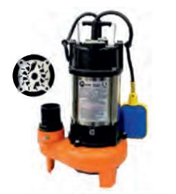 Water Sound 50U21.1S - 1.5 Hp - 220V Bıçaklı Tip Kirli Su Drenaj Dalgıç Pompa