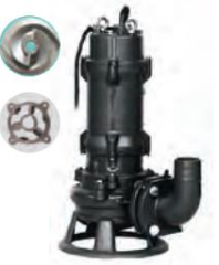Water Sound CWQ50-10-4 - 5.5 Hp - 380V Süper Öğütücülü Tip Atık Su Drenaj Dalgıç Pompa