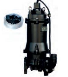 Water Sound 50G25.5 - 7.5 Hp - 380V Süper Öğütücülü Tip Atık Su Drenaj Dalgıç Pompa
